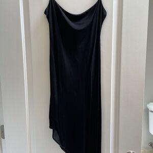Elegant Black Slip Dress